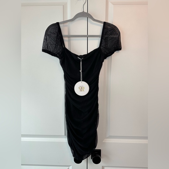 Princess Polly Charvi Mini Dress Black NWT (Size 6) - Picture 2 of 10